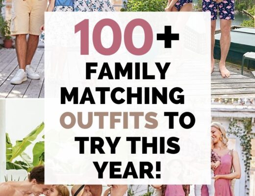 Family matching outfits